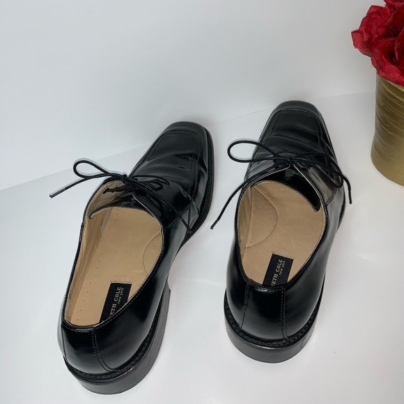 🛍 Kenneth Cole New York Men’s Black Leather Shoes - Picture 5 of 8